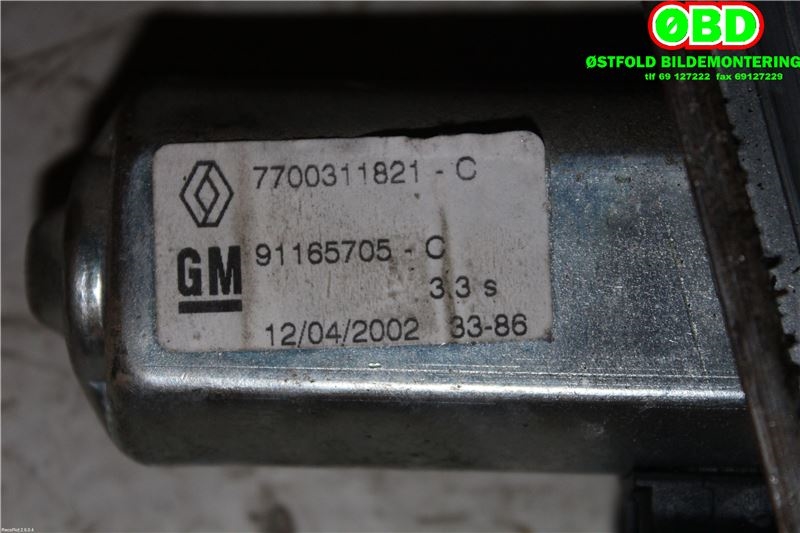 Ruteheis til Opel Vivaro A 2001-2006  (OPEL VIVARO 1.9 DTI|91165705|4408555|)