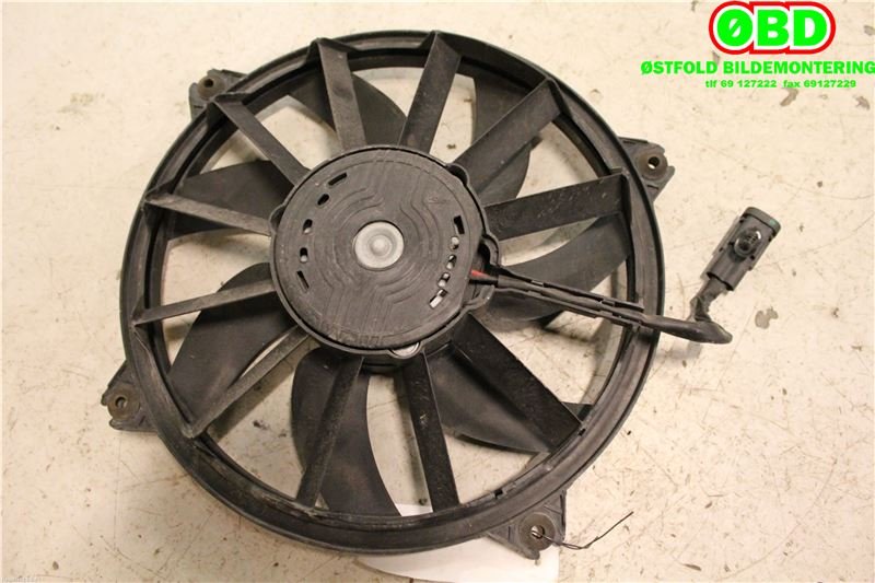 Kjølevifte til Peugeot 5008 2010-2017 (Type I)  (PEUGEOT|1253 K4|98 287 198 80|9661571480)