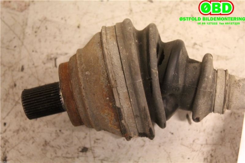Drivaksel venstre foran til Audi A3 2003-2008 (Type II, Fase 1)  (AUDI|1K0407271BJ|)