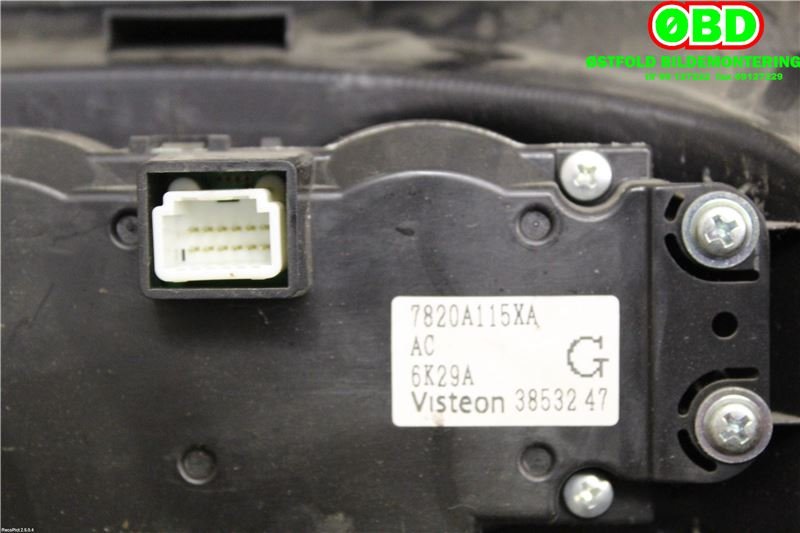 Varmeapparat betjening til Mitsubishi Outlander 2003-2006 (Type I)  