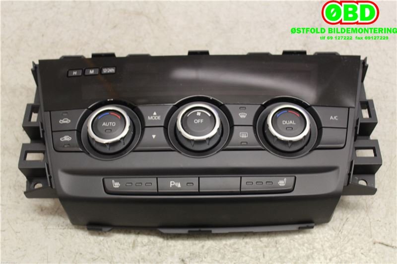 Varmeapparat betjening til Mazda 6 2013-2015 (Type III, Fase 1)  (MAZDA|GHS461190D|)