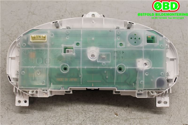Instrumentpanel til Mazda 6 2013-2015 (Type III, Fase 1)  (MAZDA|GHV655471B|)