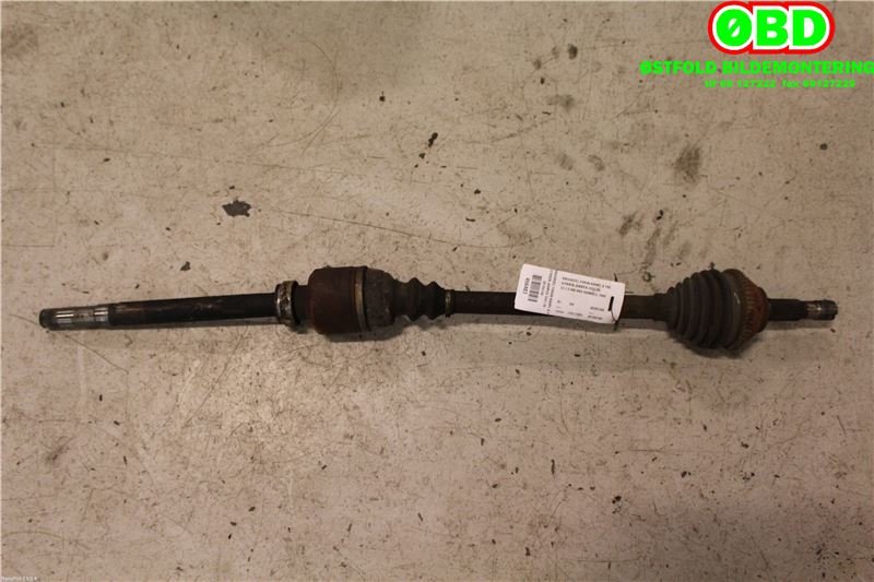 Drivaksel høyre foran til Citroën Jumper, 2002-2006 (Type II) (CITROEN|3273CH)