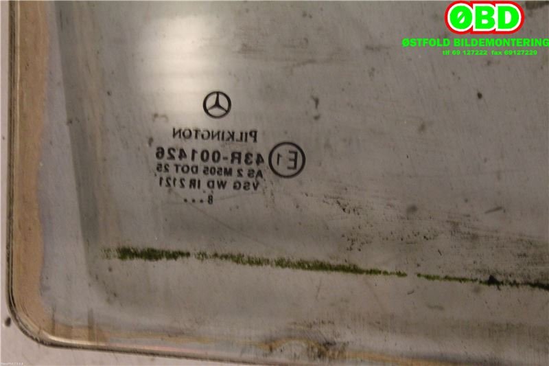 Siderute venstre bak til Mercedes S-Klasse 1999-2005 (W220) (W220) (MERCEDES|A 220 730 01 18|)