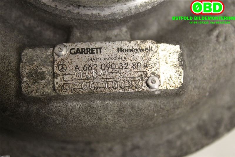 Turbo til SsangYong Rexton 2002-2004 (Fase 1) (Y200) (Y200) (6620903280|)