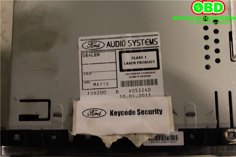 Bilstereo til Ford Transit Connect 2009-2013 (Type I, Fase 2)  (FORD|1803005|)