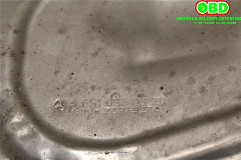 Luftfilterboks til Mercedes E-Klasse 2009-2013 (Fase 1) (W212) (W212) (MERCEDES|A 651 090 11 01|A 651 090 23 01|6510940320)