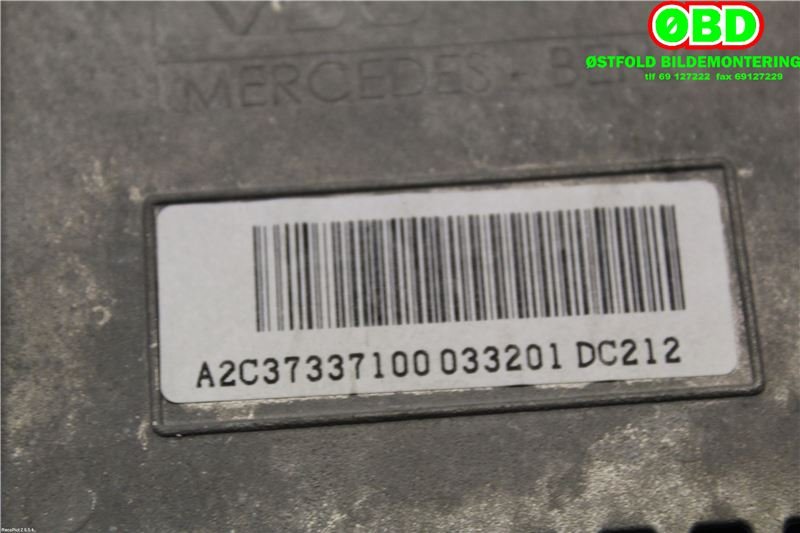 Instrument kjørecomputer til Mercedes GLK 2008-2015 (X204) (X204) (MERCEDES|A 212 900 23 13||2129002313)