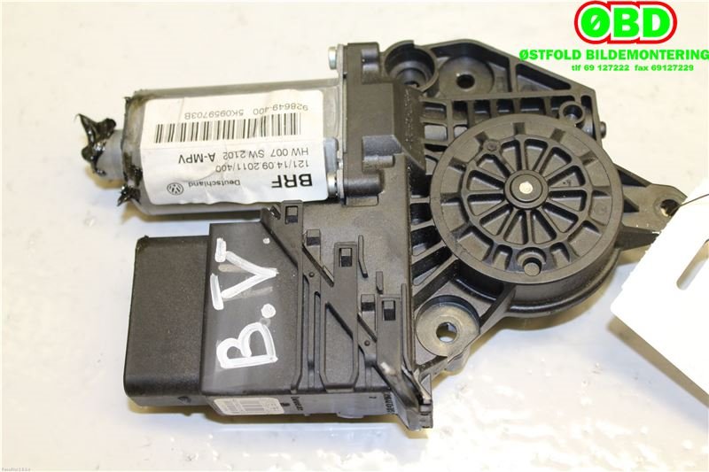 Ruteheis venstre bak til VW Touran, 2010-2015 (Type I, Fase 3)  (VOLKSWAGEN|5K0 959 703 B)