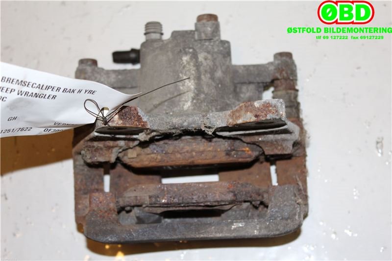 Bremsecaliper høyre bak til Jeep Wrangler 2007-->> (Type III) (JEEP WRANGLER SPORT|68003778AA|)
