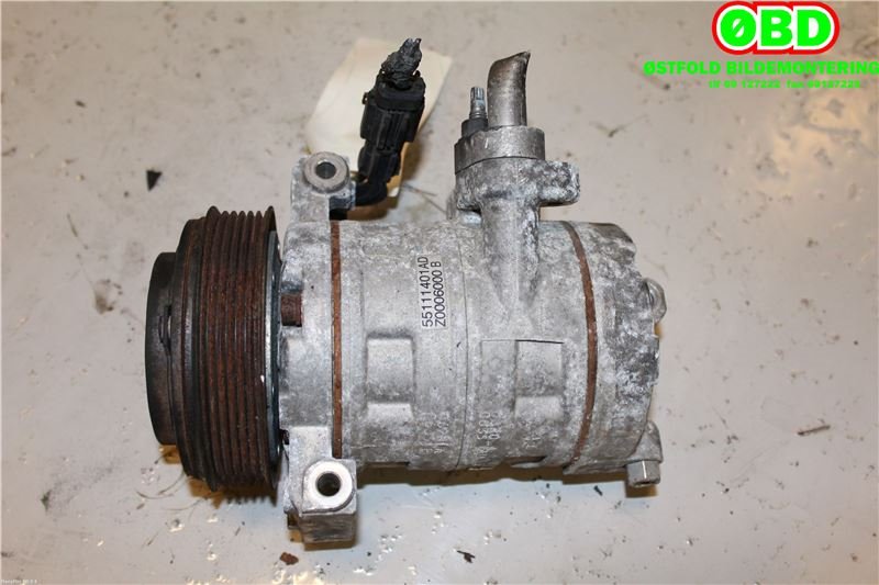 Aircondition kompressor til Jeep Wrangler 2007-->> (Type III) (JEEP WRANGLER SPORT|55111401AC||55111401AD)