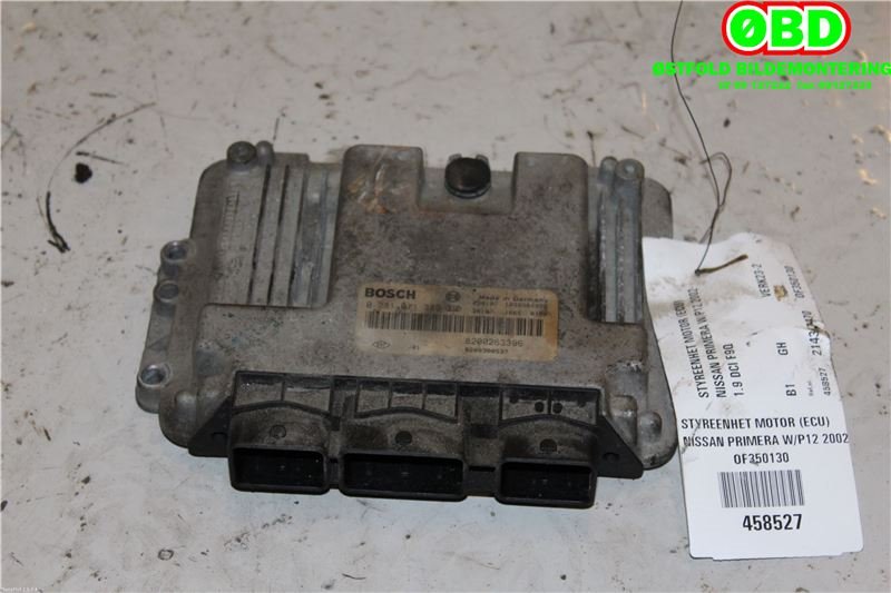Styreenhet motor til Nissan Primera, 2002-2007 (P12) (P12) (NISSAN|23710AW310)