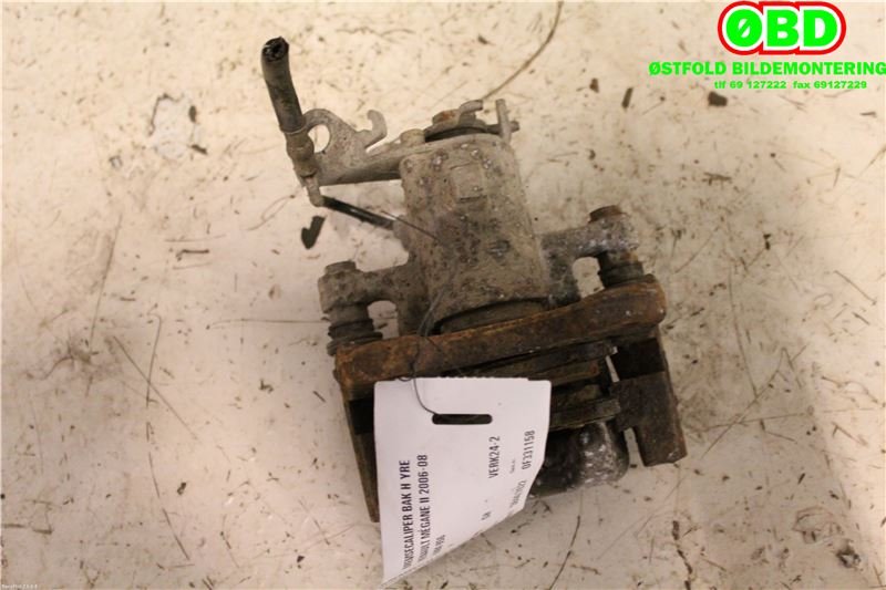 Bremsecaliper høyre bak til Renault Megane 2006-2009 (Type II, Fase 2) (RENAULT|7701207694|)
