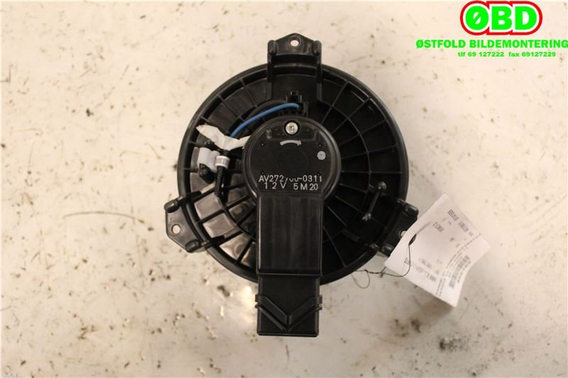 Varmeapparat motor til Toyota Yaris 2009-2011 (Type II, Fase 2)  (TOYOTA YARIS|871030D100|2727000311|)