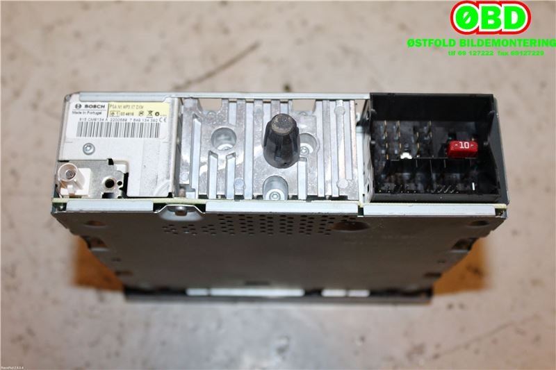 Bilstereo til Peugeot Partner 2008-2015 (Type II, Fase 1)  (PEUGEOT|6574PQ||9666968177)
