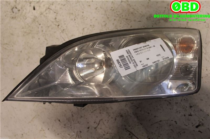 Frontlykt venstre halogen til Ford Mondeo 2001-2007 (Type III) (FORD|1435624|)