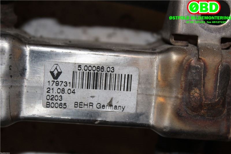 EGR-ventil til Renault Scenic 2003-2009 (Type II) (RENAULT|147105300R|)
