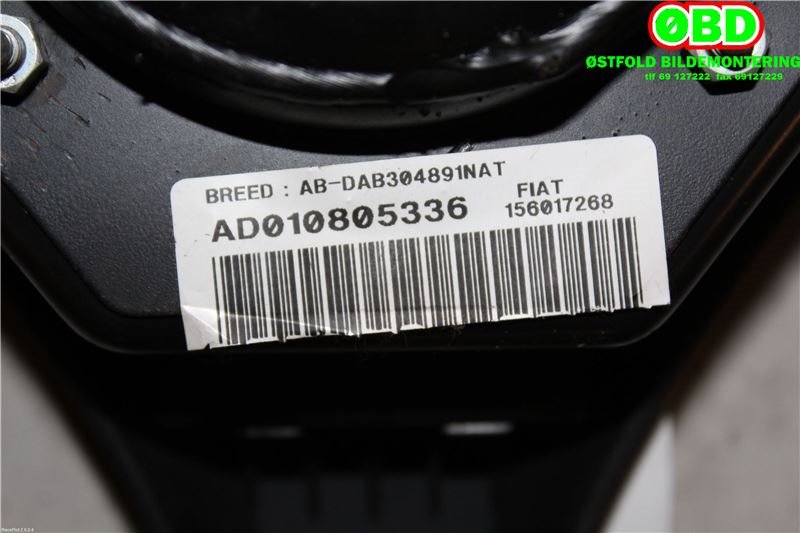 Airbag rattpute til Alfa Romeo 156 1998-2003  (ALFA ROMEO|156017268|)
