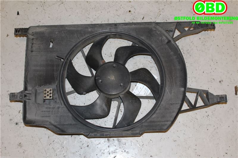 Kjølevifte til Renault Laguna 2001-2005 (Type II, Fase 1)  (RENAULT|7701049658|7701067591|)