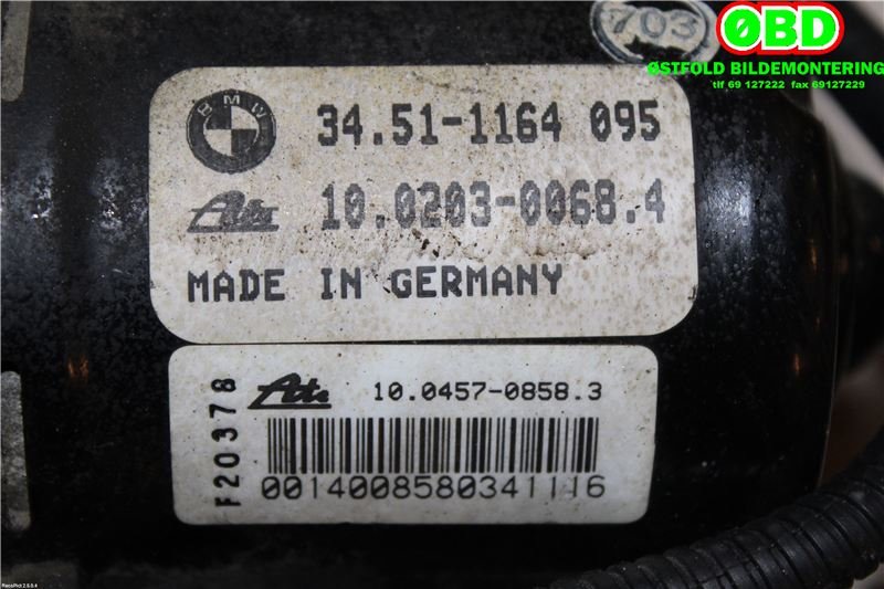 ABS sentral til BMW 3-Serie 1991-2000 (E36) (E36) (BMW|34511164094|)
