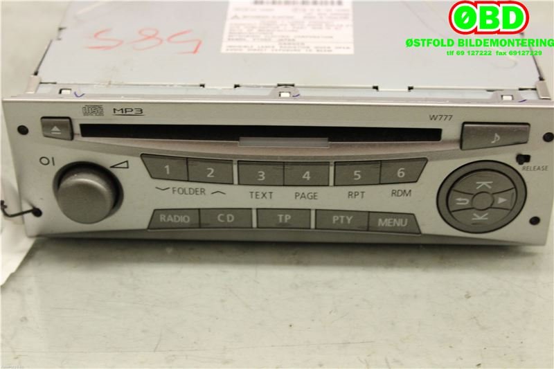 Bilstereo til Mitsubishi L200 2006-2015 (Type IV)  (MITSUBISHI|8701A385HA|)