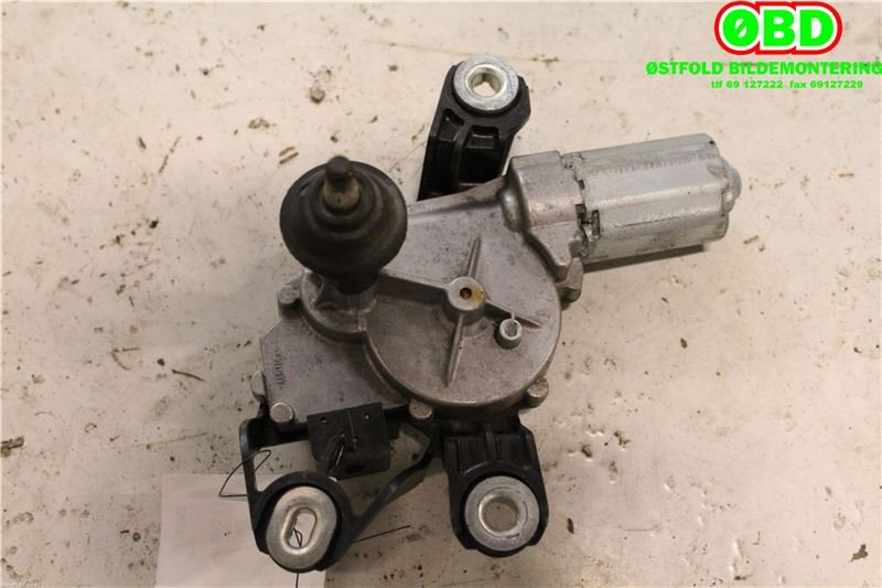 Viskermotor bakrute til VW Polo 2009-2014 (Type V, Fase 1)  (VOLKSWAGEN|5K6 955 711 B|)