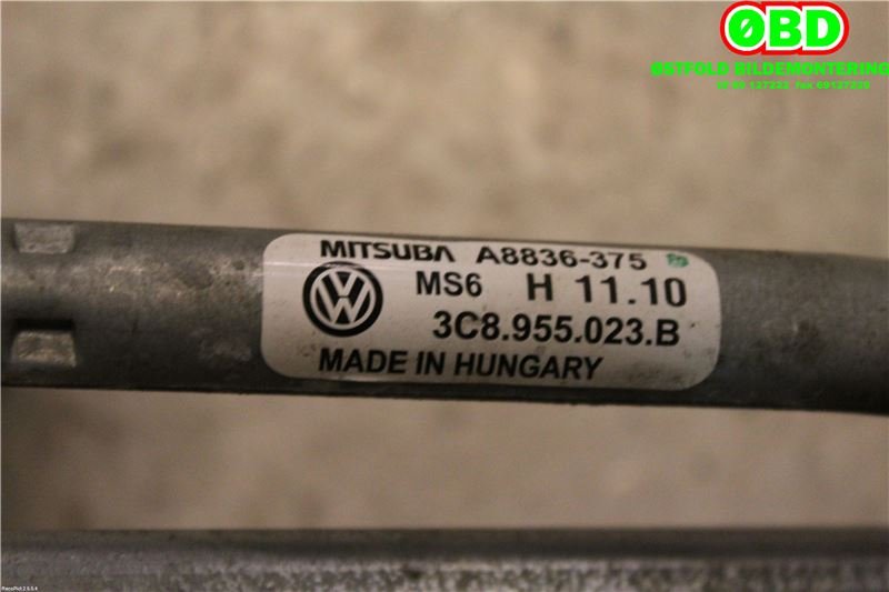 Viskeroverføring til VW CC 2008-2012 (PASSAT CC) (PASSAT CC) (VOLKSWAGEN|3C8 955 023 B||3C8955023B)