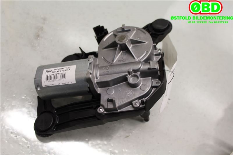 Viskermotor bakrute til Peugeot 208 2012-2019 (Type I)  (PEUGEOT|96 732 513 80|W000027332|9673251380)