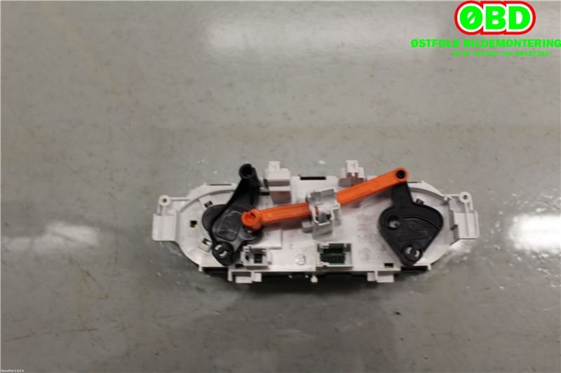 Varmeapparat betjening til Peugeot 208 2012-2019 (Type I)  (PEUGEOT|9672248380||96722483ZD)