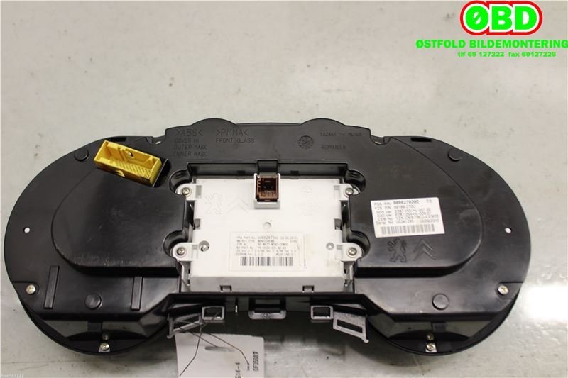 Instrumentpanel til Peugeot 5008 2010-2017 (Type I)  (PEUGEOT|6103Y4|9805170680|9666276380)