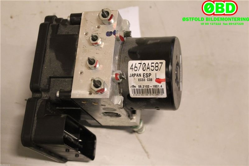 ABS sentral til Mitsubishi ASX 2010-2019  (MITSUBISHI|4670A588||4670A587)