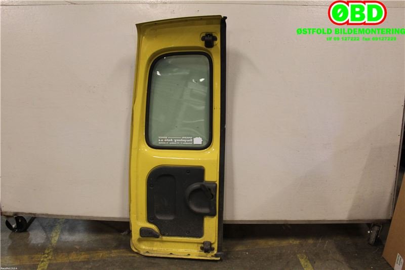Dør høyre bak varebil til Renault Kangoo 1998-2003 (Type I, Fase 1)  (RENAULT KANGOO EXPRESS|)