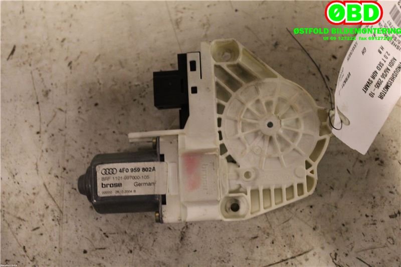 Ruteheis høyre bak til Audi A6 2005-2008 (Type III, Fase 1) (C6) (C6) (AUDI|4F0 959 802 A||4F0959802A)