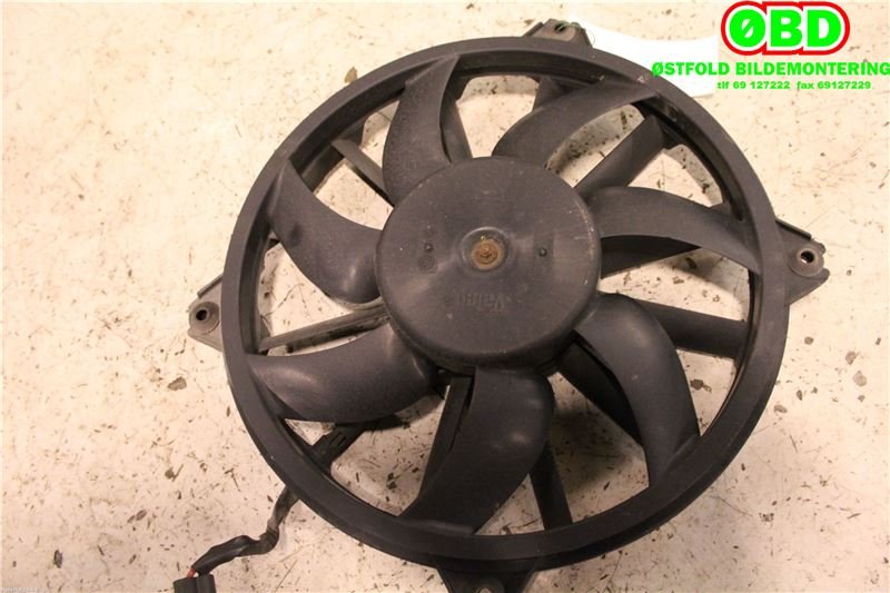 Kjølevifte til Peugeot 307 2005-2008 (Fase 2)  (PEUGEOT|1253 K4|98 287 198 80|)