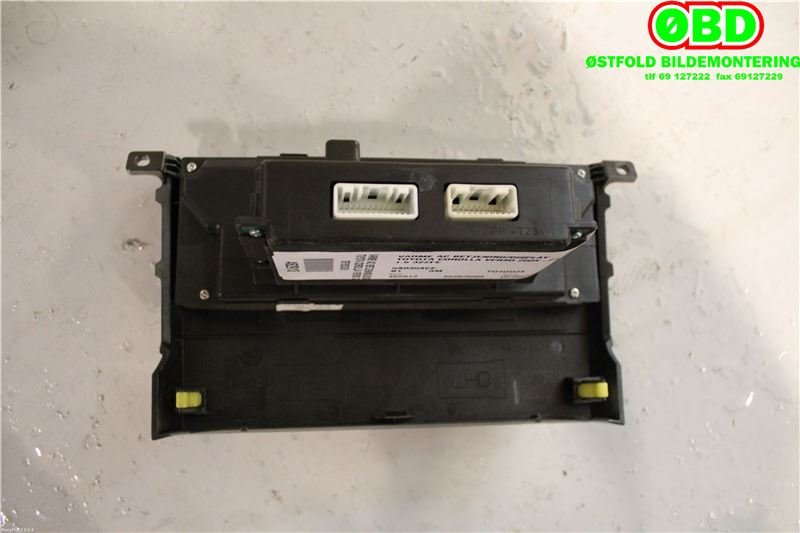 Varmeapparat betjening til Toyota Verso 2004-2009 (Type II)  (Toyota Corolla|559020F010|1465702272|559000F030)
