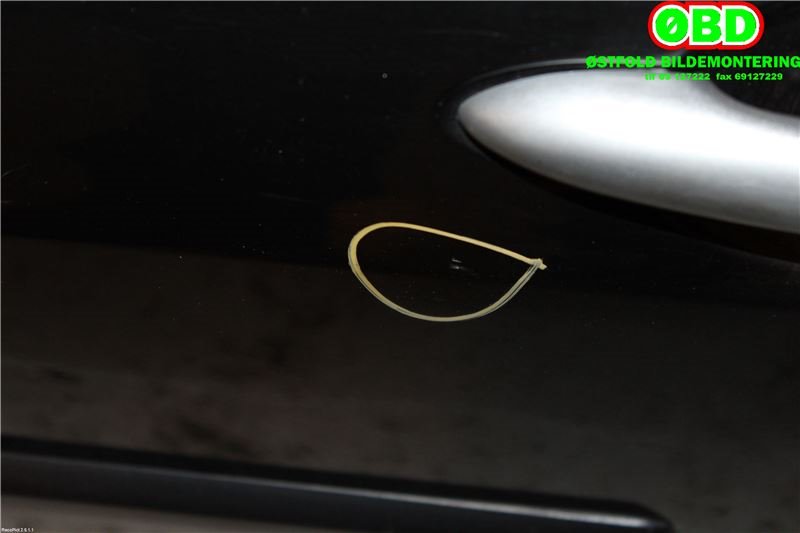 Dør venstre bak til Renault Megane 2006-2009 (Type II, Fase 2)  (RENAULT|7751475034|)