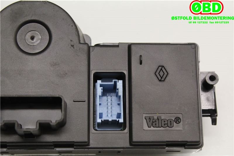 Varmeapparat betjening til Renault Megane 2006-2009 (Type II, Fase 2)  (RENAULT|7701209068|)