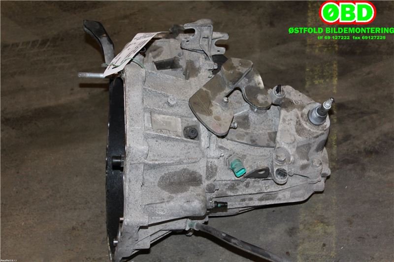 Girkasse manuell 6-trinn til Renault Megane 2006-2009 (Type II, Fase 2)  (RENAULT|7701476642|7701477994|)