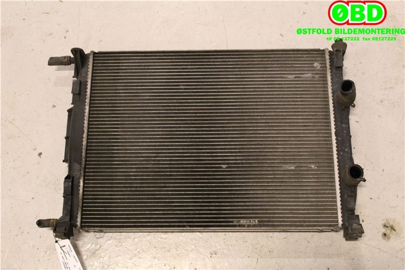 Radiator (manuell gir) til Renault Megane 2006-2009 (Type II, Fase 2) (RENAULT|8200117609|8200357536|)