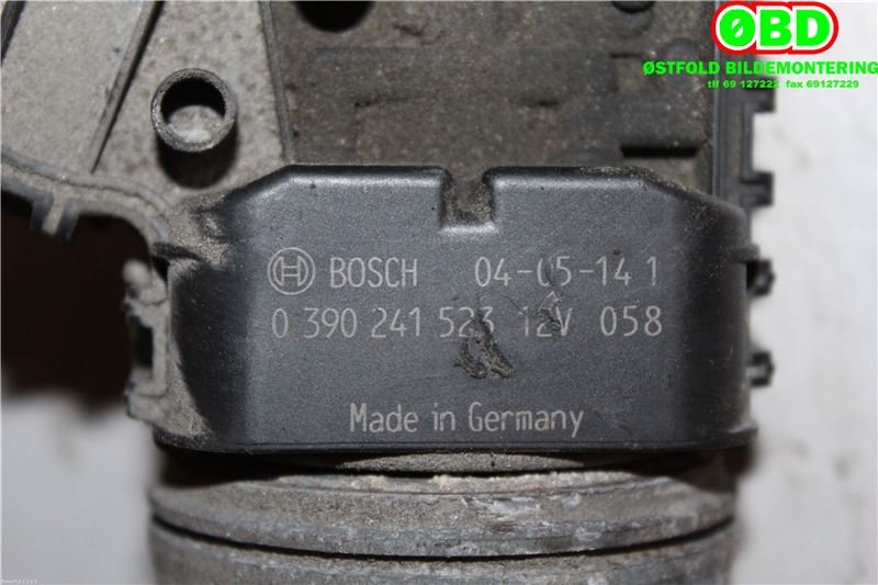 Viskermotor frontrute til Peugeot 206 1998-2007  (PEUGEOT|6405N5|0390241523|)
