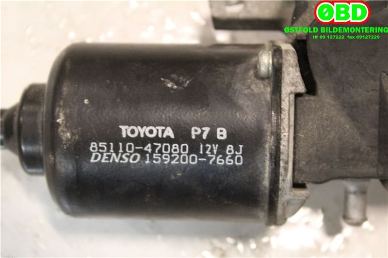 Viskermotor frontrute til Toyota Prius 2004-2009 (Type II) (COMBI) (COMBI) (TOYOTA|8511047080|1592007660)