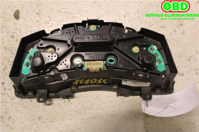 Instrumentpanel til Opel Meriva A 2003-2010  (OPEL|93179377|6260399|13140266MP)