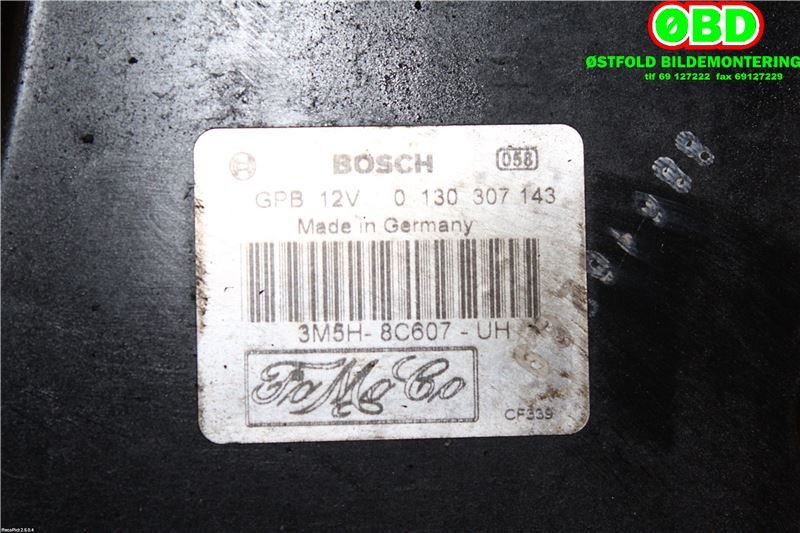 Kjølevifte til Ford C-Max 2003-2007 (Type I, Fase 1)  (FORD|1530151||3M5HBC607UH)