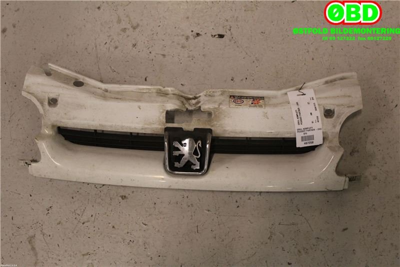 Grill til Peugeot Partner 1996-2002 (Type I, Fase 1)