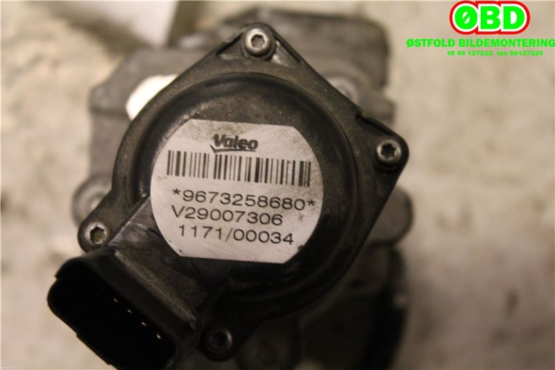 EGR-ventil til Peugeot 207 2006-2012 (PEUGEOT|1618N8|1618PF|9673258680)