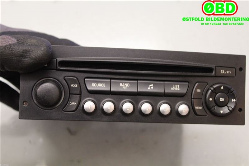 Bilstereo til Peugeot 207 2006-2012  (PEUGEOT|6564ZT|)