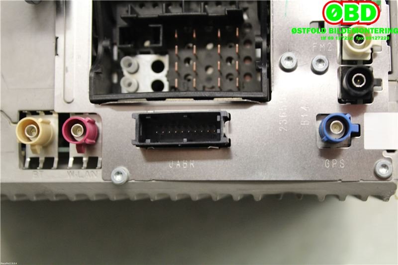 Bilstereo navigasjon til BMW 1-Serie 2015-2019 (Fase 2) (F20/F21) (F20/F21) (BMW|65 12 6 991 582||65129387386)