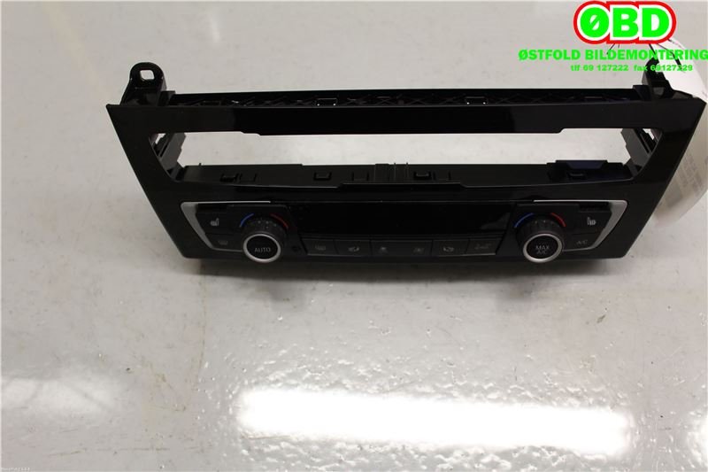 Varmeapparat betjening til BMW 1-Serie 2015-2019 (Fase 2) (F20/F21) (F20/F21) (BMW|64 11 9 363 546||64119363546)