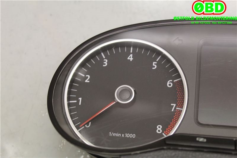 Instrumentpanel til VW Polo 2009-2014 (Type V, Fase 1)  (VOLKSWAGEN|6R0 920 860 H||6R0920860H)
