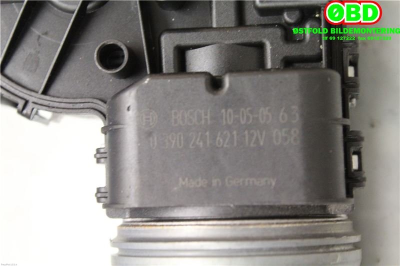 Viskermotor frontrute til Peugeot Partner 2008-2015 (Type II, Fase 1)  (PEUGEOT PARTNER||0390241621)